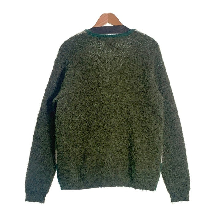 Backers バッカーズ ストライプ ブラッシュド カーディガン グリーン Size M 福生店