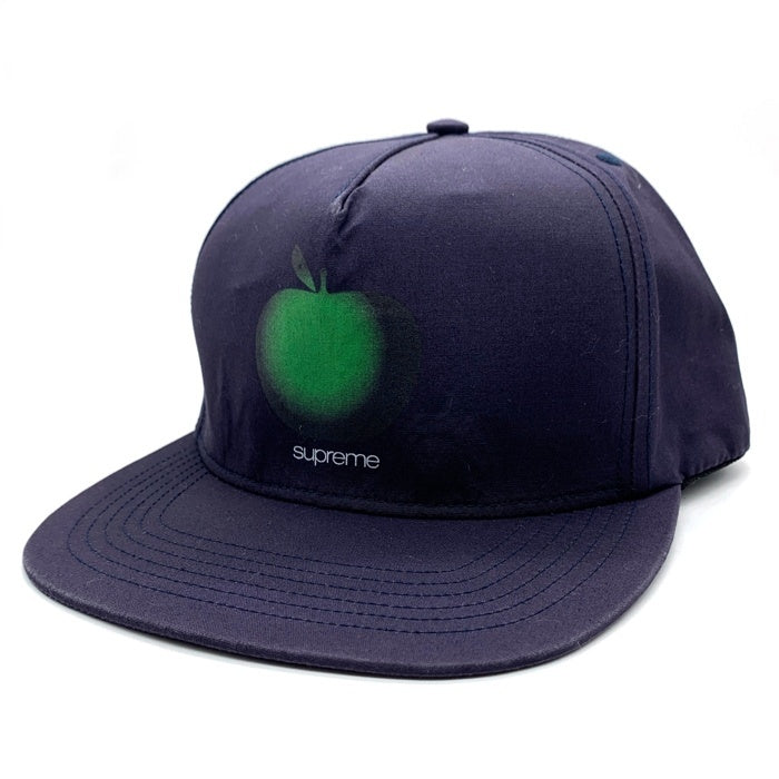 SUPREME シュプリーム 19SS Apple 5-Panel Cap アップル 5パネルキャップ ブラック 福生店