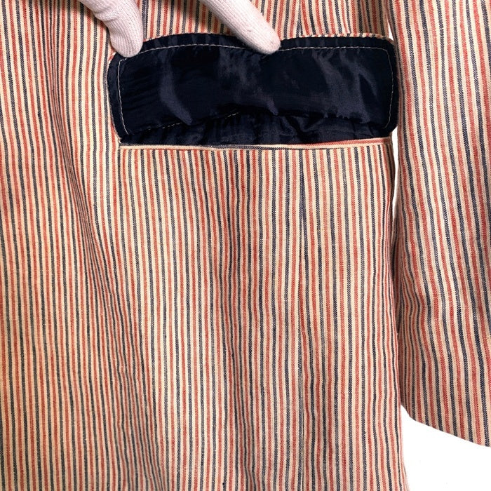 Brooks Brothers ブルックスブラザーズ リネン マルチストライプ 3B テーラードジャケット イタリア製 肩パッド Size L 相当 福生店