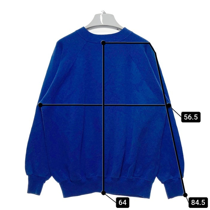 ULTRA SWEATS ウルトラスェット USA製 雪柄プリント スウェットトレーナー ブルー sizeXL 瑞穂店