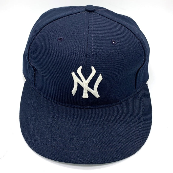 90's~ MLB ニューヨーク・ヤンキース スナップバックベースボールキャップ ネイビー USA製 ANNCO 福生店