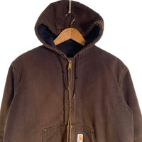 CARHARTT カーハート ACTIVE JACKET アクティブジャケット ダークブラウン Size S 福生店