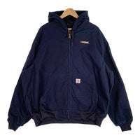 Carhartt カーハート アクティブジャケット ダック地 ダークネイビー USA製 J131DNY Size 2XL 福生店