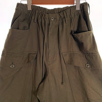 s'yte サイト Yohji Yamamoto Planning Dept ヨウジヤマモト プランニングデプト COTTON CARGO PANTS コットン カーゴパンツ オリーブ UV-P15-038 Size 3 福生店