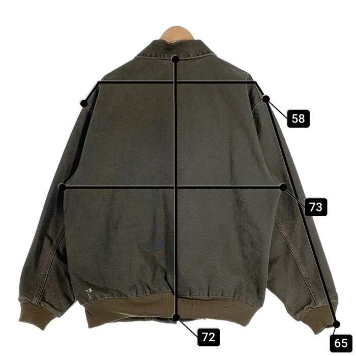 00's Carhartt カーハート Santafe Jacket サンタフェジャケット ダック モスグリーン J102MOS Size XL-R 福生店
