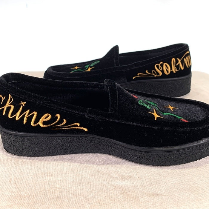 SOFT MACHINE ソフトマシーン MANEBU マネブ HOMIE SHOES スリッポン シューズ ローカットスニーカー ブラック MNB-CH01CR-P Size 41 福生店