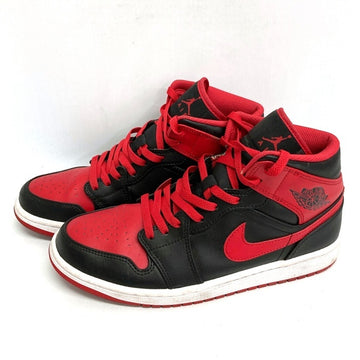 NIKE ナイキ DQ8426-060 Air Jordan 1 Mid Bred Toe スニーカー ブラック size26.5cm 瑞穂店