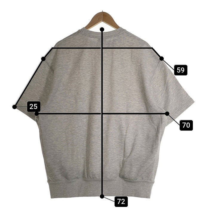 DAIWA PIER39 ダイワピア TECH SWEAT S/S CREW テック クルーネックスウェットショートスリーブ グレー BE-56121 Size L 福生店