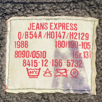 JEANS EXPRESS ジーンズエキスプレス 1988年製 ドイツ軍 Gr13 裏ボアライナー モッズコート カーキ size180/190-105 瑞穂店