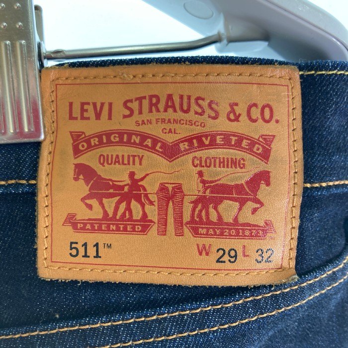 Levis リーバイス 00511-1322  SLIM TAPERED LRG スリムフィットテーパード  デニムパンツ インディゴ sizeW29 瑞穂店