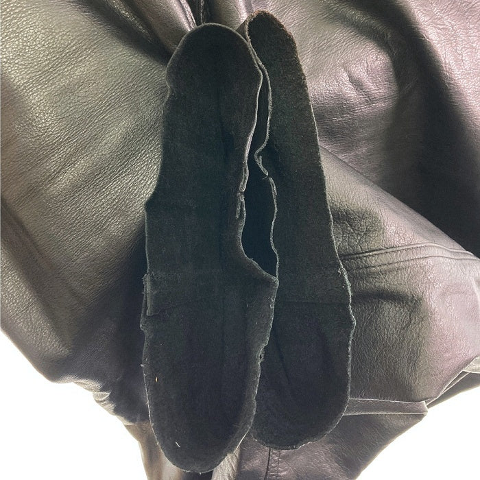 HARLEY DAVIDSON ハーレーダビッドソン 5ポケット レザーパンツ 裾切りっぱなし ブラック size32 瑞穂店