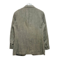 Polo by Ralph Lauren ポロラルフローレン シルク リネン 3B テーラードジャケット 段返り イタリア製 グレー Size 50 瑞穂店