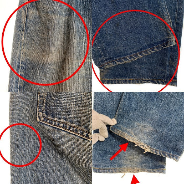 70's Levi's リーバイス 505 ボタン裏5 42TALON ジップ 黒カンヌキ デニムパンツ 505-0217 ライトブルー USA製 Size W35 L32 福生店