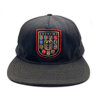 SUPREME シュプリーム 14AW Military Shield 5 Panel Cap ミリタリーシールド 5パネル キャップ ブラック 福生店