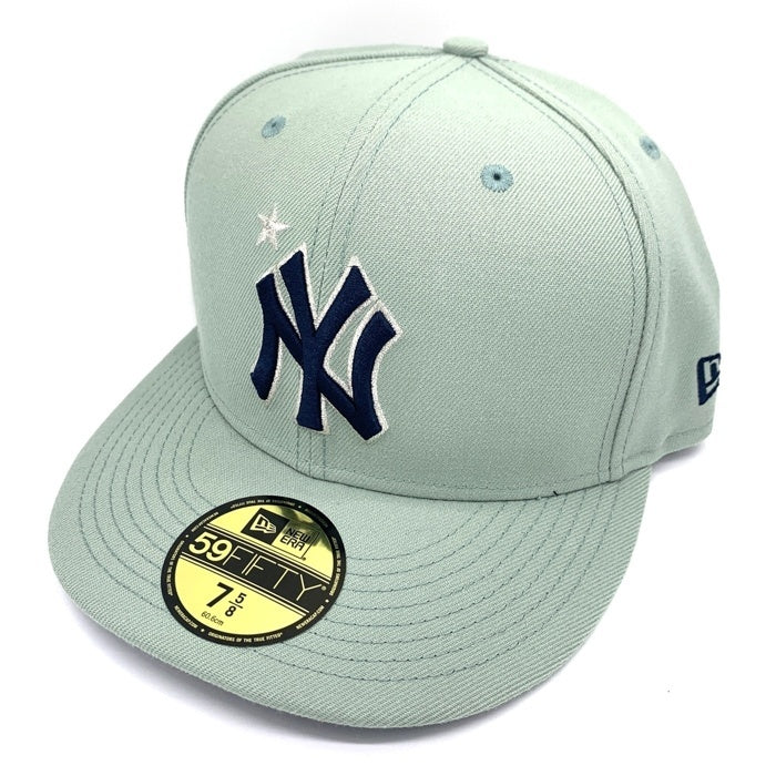 NEW ERA ニューエラ 2023 MLB All-Star Game On-Field 59FIFTY Fitted Hat New York Yankees オールスターゲーム ニューヨーク ヤンキース ベースボールキャップ サイドパッチ ミント Size 7 5/8 (60.6cm) 福生店