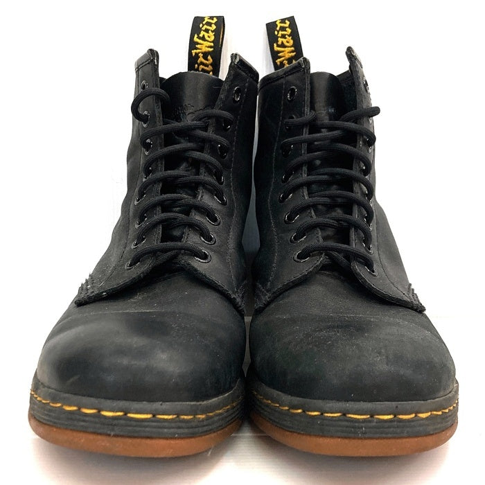 Dr.Martens ドクターマーチン NEWTON ニュートン 6ホールブーツ ソフトトゥ ブラック 21856001 Size UK8 瑞穂店