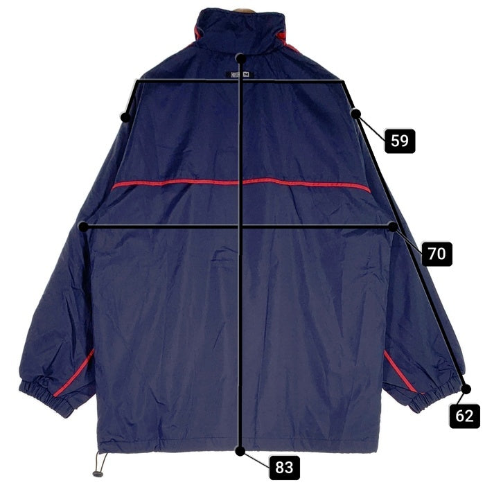 CCM シーシーエム Newyork Rangers ニューヨーク レンジャース NHL ジップアップ ナイロン ジャケット ネイビー Size XL 福生店