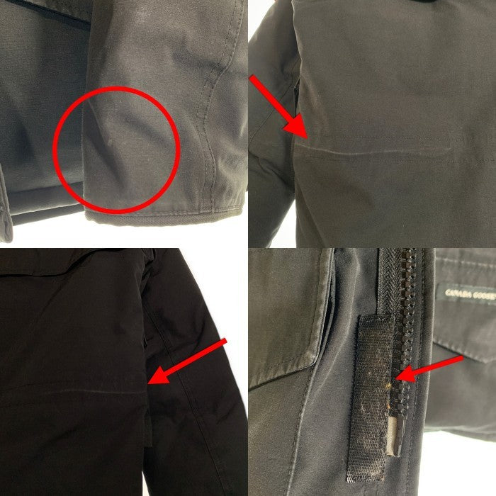 CANADA GOOSE カナダグース KAMLOOPS カムループス ダウンジャケット ブラック 4078JM グリフィンインターナショナル Size S 福生店