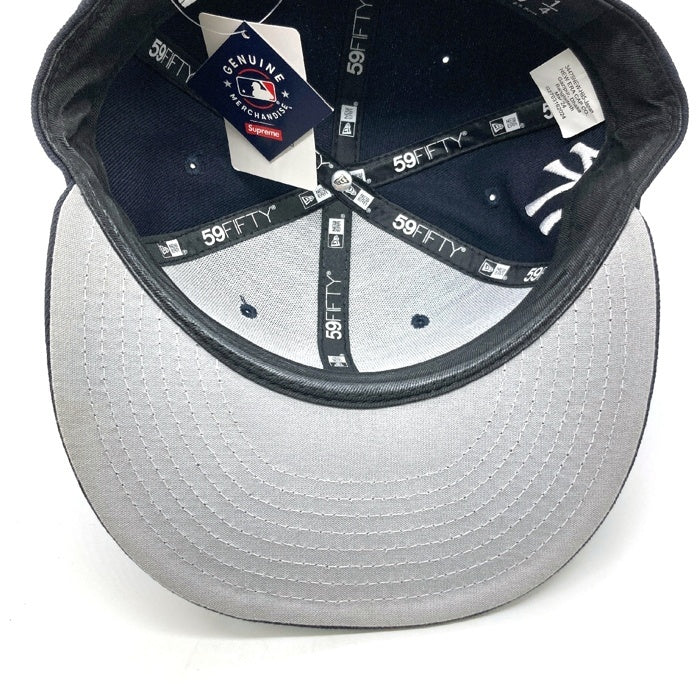 Supreme シュプリーム NEW ERA ニューエラ 24SS MLB BOX LOGO CAP ニューヨーク・ヤンキース キャップ ネイビー size7 1/4 瑞穂店