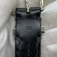 MINEDENIM マインデニム Western Leather Belt ウエスタンレザーベルト ブラック Size 32 福生店