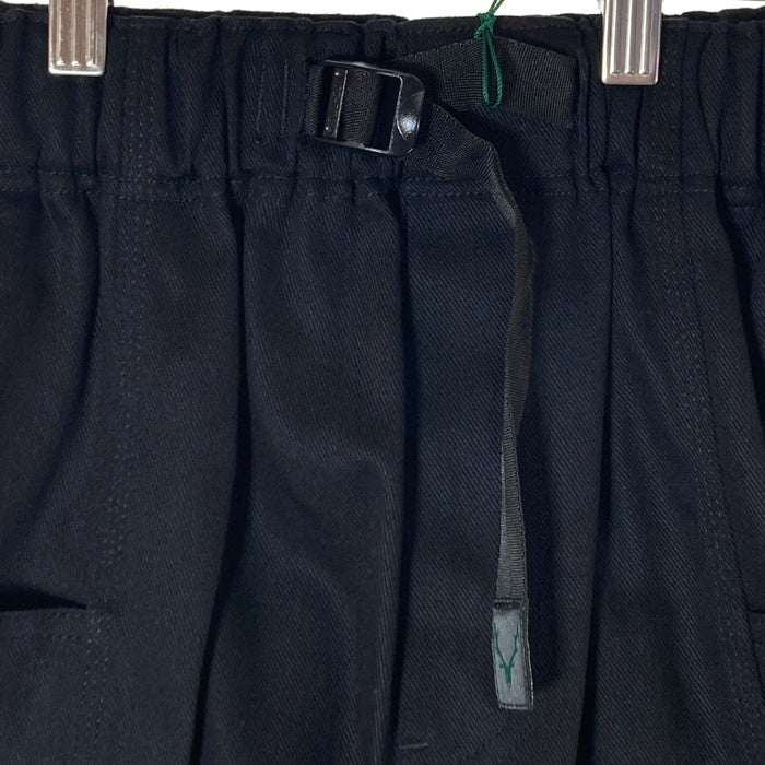 South2 West8 サウスツーウエストエイト Belted C.S. Short ベルテッド ショートパンツ ブラック MR732 Size M 瑞穂店