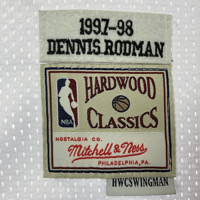 Mitchell&Ness ミッチェルアンドネス Dennis Rodman ロッドマン 91 ユニフォーム ホワイト size48 瑞穂店