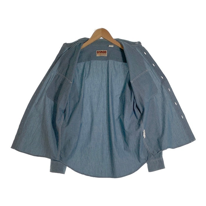 CAMCO カムコ コットン 長袖 シャンブレーシャツ グレー Size M 福生店