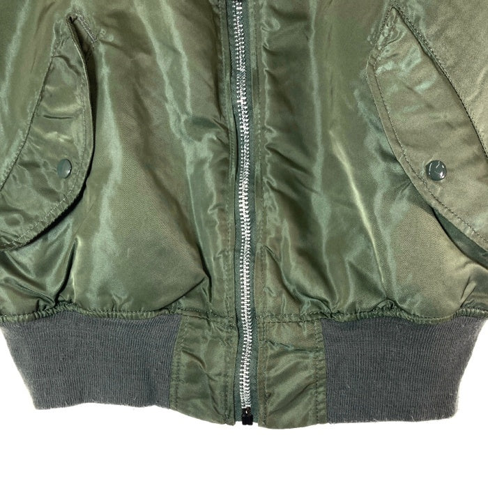 ALPHA INDUSTRIES アルファインダストリーズ USA製 MA-1 グラウンドクルー オリーブ sizeM 瑞穂店