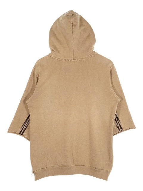 UNDERCOVER アンダーカバー 16SS SCAB期 復刻 5分袖 スウェットパーカー ベージュ Size 2 福生店
