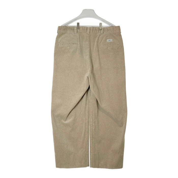 Polo Ralph Lauren ポロラルフローレン メキシコ製 POLO CORDS ツータック コーデュロイパンツ ベージュ size35 瑞穂店
