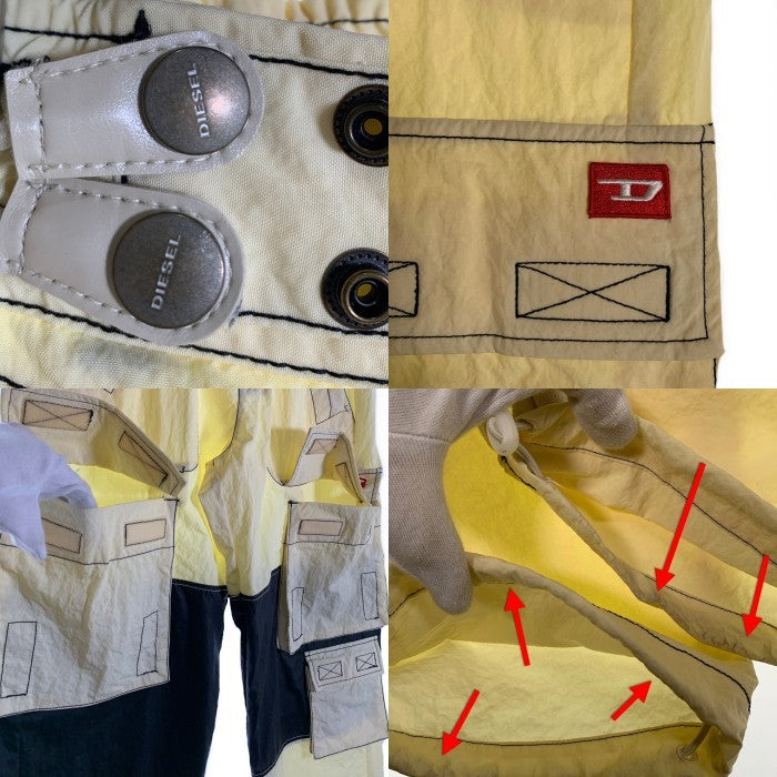 DIESEL ディーゼル P-GLARY ナイロンカーゴパンツ ナチュラル A03556 Size 30 福生店