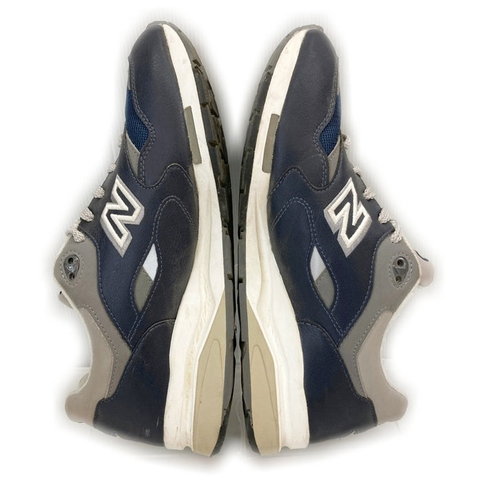 new balance ニューバランス CM1600LV レザーローカットスニーカー ネイビー Size 27.5cm 瑞穂店