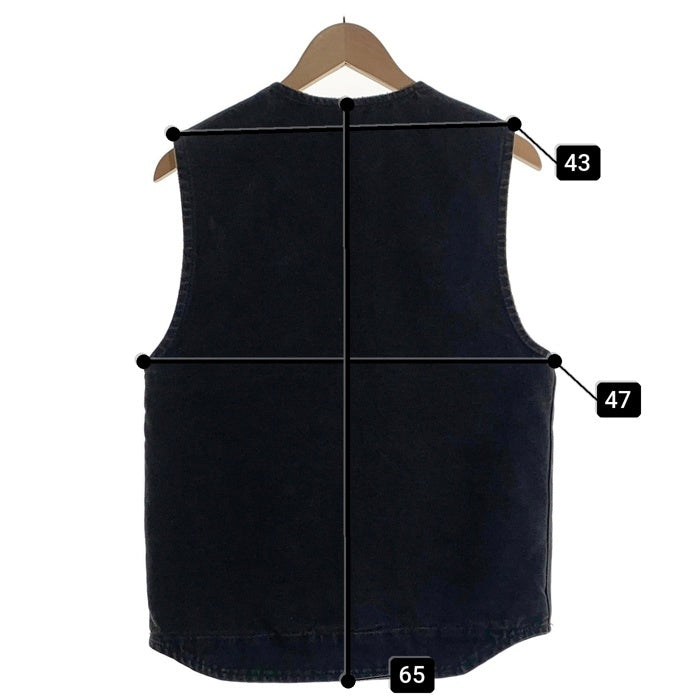 CARHARTT カーハート DUCKVEST 裏ボア ダックベスト ブラック V26 BLK Size Small Regular 福生店