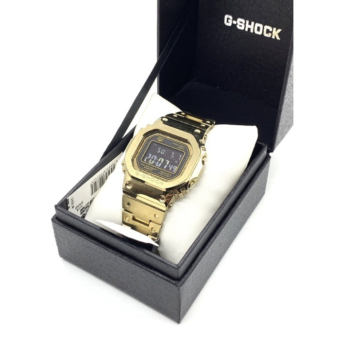 CASIO カシオ G-SHOCK 電波ソーラー デジタル 腕時計 フルメタルゴールド GMW-B5000GD-1JF 福生店