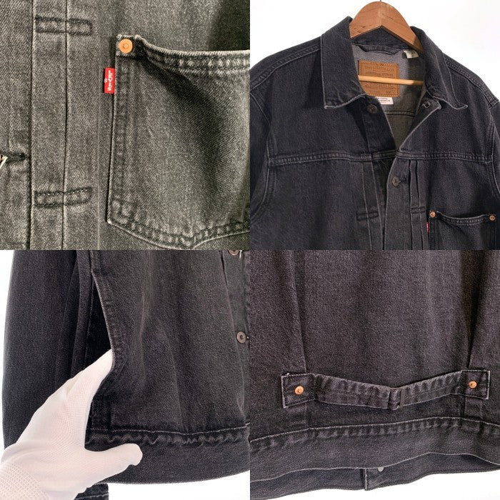 Levi`s リーバイス TYPE I TRUCKER ブラックデニムジャケット