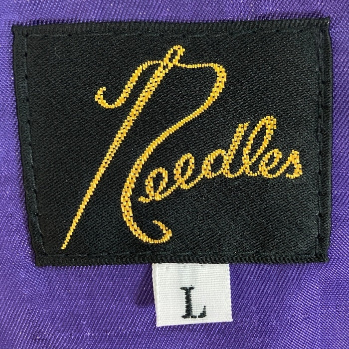 Needles ニードルズ NS206 Classic Shirt ボタニカル ジャガード織 クラシックシャツ ブラック sizeL 瑞穂店