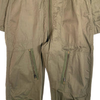 40's USAAF 米陸軍航空隊 TYPE K-1 FLIGHT SUIT フライトスーツ コットンツイル オールインワン つなぎ オリーブ CLEVELAND OVERALL Co. Size M-R 福生店