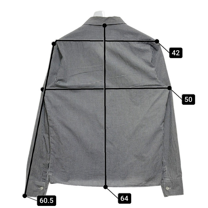 corefighter コアファイター 短丈 両ポケット チェックシャツ ブラック sizeS 瑞穂店