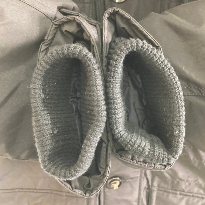 DIESEL ディーゼル W-JORGY ファー付き 中綿 モッズコート ブラック size48 瑞穂店