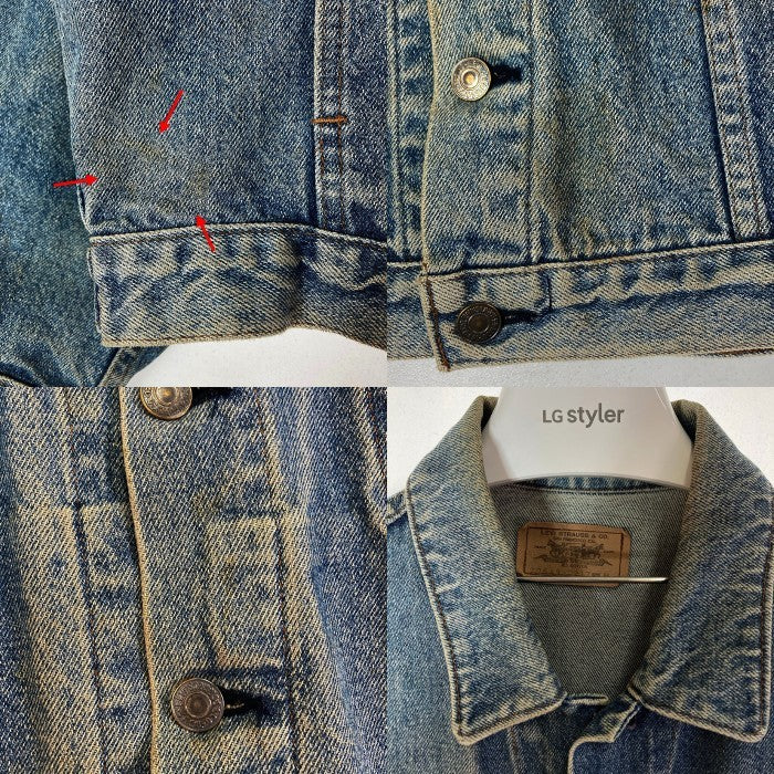 Levi's リーバイス デニムジャケット トラッカージャケット 80s オレンジタグ インディゴ sizeM 瑞穂店