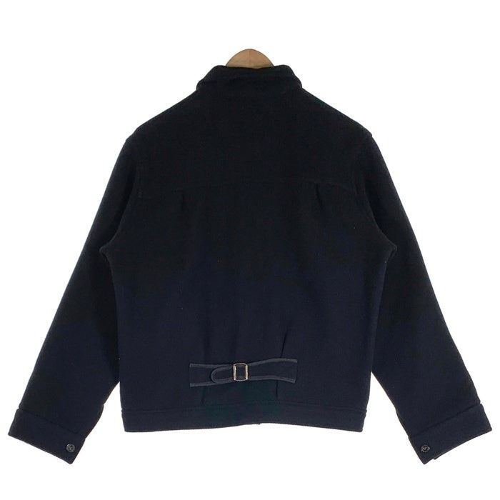 Cushman クッシュマン MELTON FIRST JACKET メルトン ファーストジャケット ウール ブラック バックルバック LOT 21373 Size L 福生店