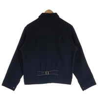 Cushman クッシュマン MELTON FIRST JACKET メルトン ファーストジャケット ウール ブラック バックルバック LOT 21373 Size L 福生店