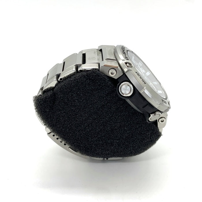 CASIO カシオ G-SHOCK G-STEEL デジアナタフソーラー 腕時計 シルバー ブラック GST-B200 2021年6月購入 福生店