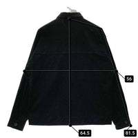 OURET オーレット コットンリネン ジャケット ブラック size1 瑞穂店