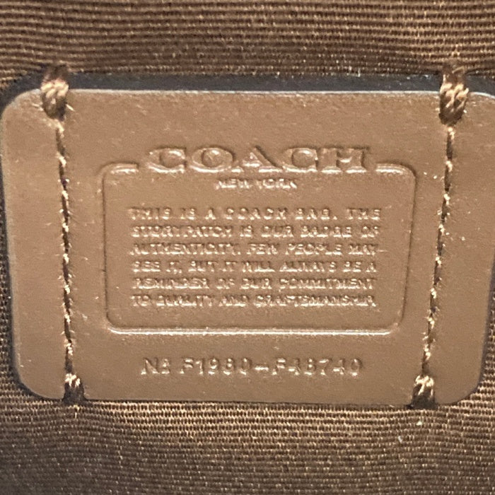 COACH コーチ F48740 シグネチャー ボディバッグ ブラウン 瑞穂店