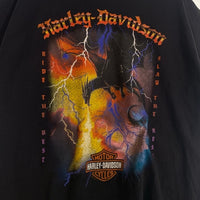 Harley-Davidson ハーレーダビッドソン 半袖 Tシャツ ブラック Size XL相当 福生店