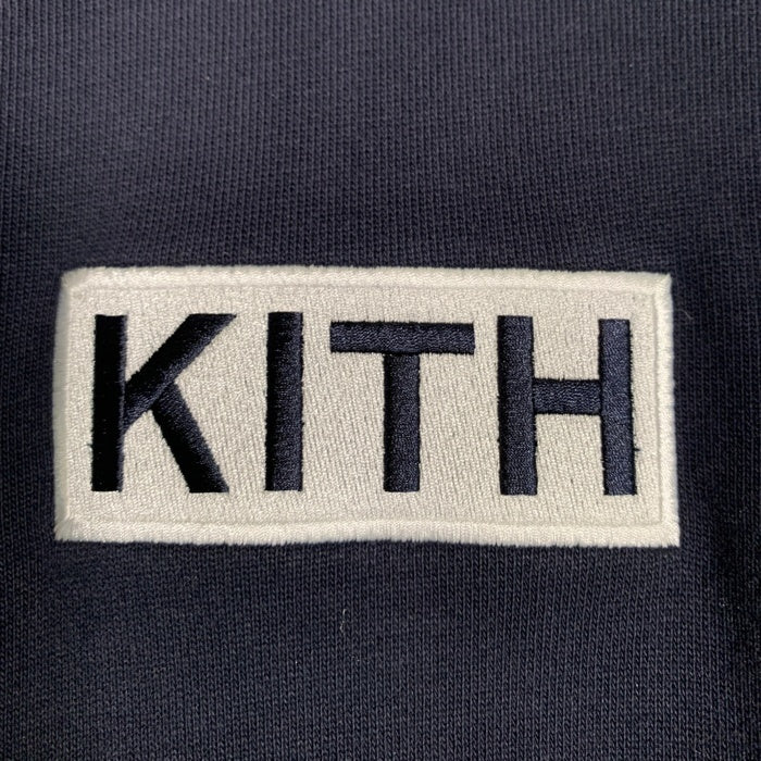 KITH キス City Script Hoodie シティスクリプトフーディ スウェットパーカー ネイビー Size S 福生店