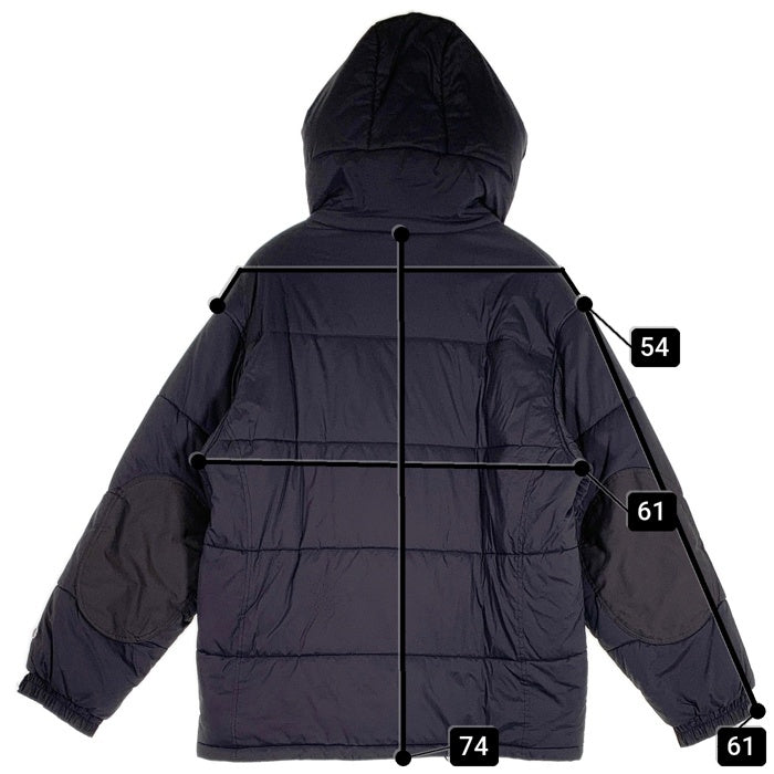Champion チャンピオン PRIMALOFT HOODED DOWN JACKET 中綿 プリマロフト フーデッド ダウンジャケット ブラック C3-S618 Size L 福生店