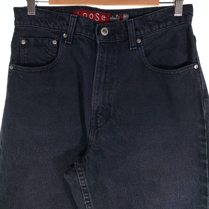 Levi's Silver Tab リーバイス シルバータブ LOOSE ブラックデニムパンツ テーパード Size 76cm 福生店