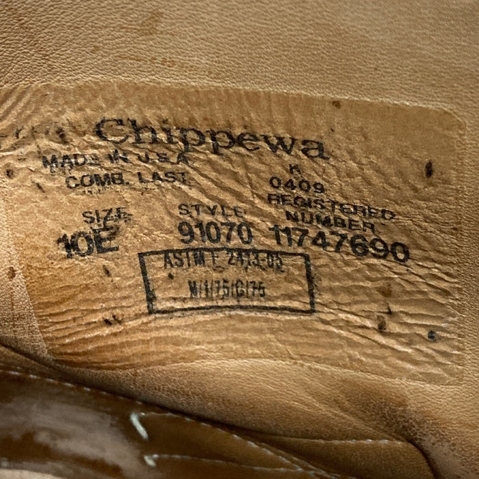 Chippewa チペワ 91070 7インチ エンジニアブーツ サンドスウェード ブラウン sizeUS10E 瑞穂店